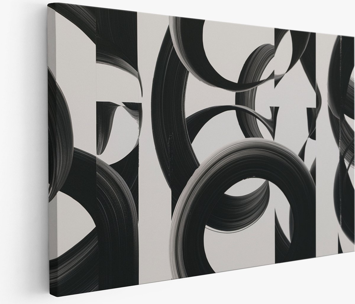 Saammp Muurcirkel Hout - Groep Schotse Hooglander Koeien op de hooglanden - Dieren - Natuur - Ø 80 - Wandcirkel - Wanddecoratie Cirkel - muurdecoratie Woonkamer - Slaapkamer decoratie - Rond Schilderij