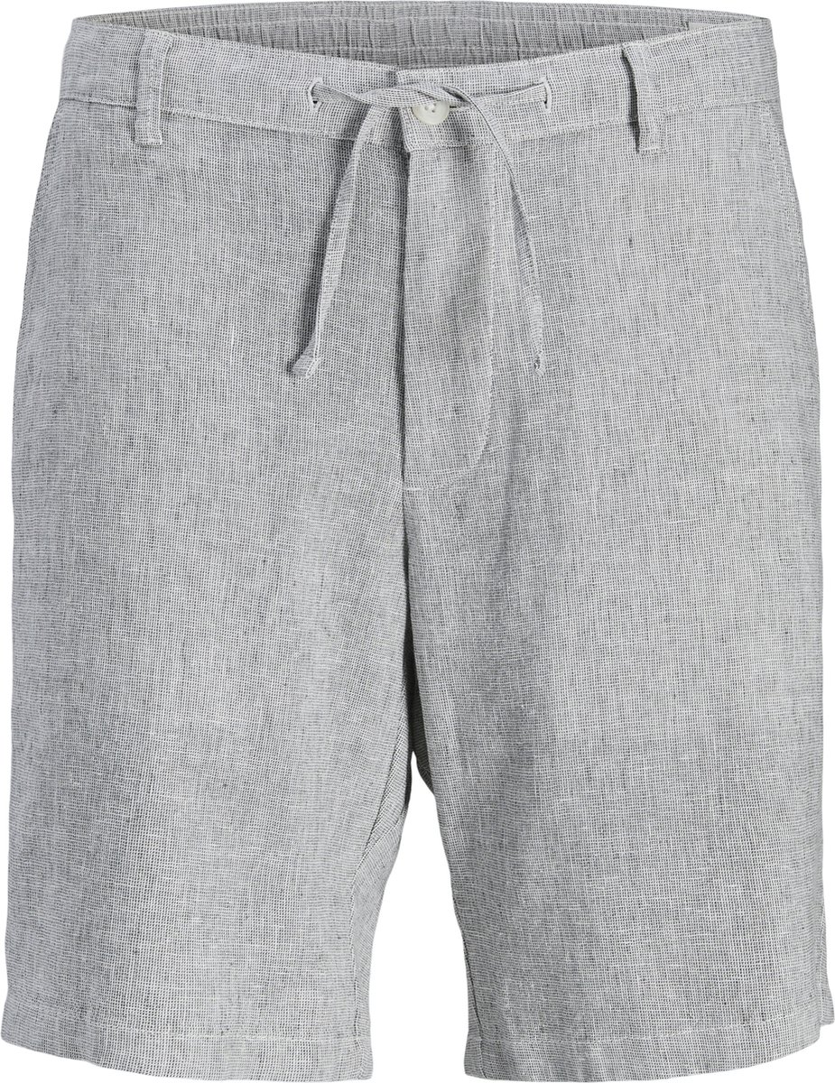 ONLY & SONS ONSMARK 0011 COTTON LINEN SHORTS 22024940 grijs kopen bij The Stone
