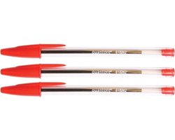 Balpen - Quantore - Rood - Stick - 50 stuks