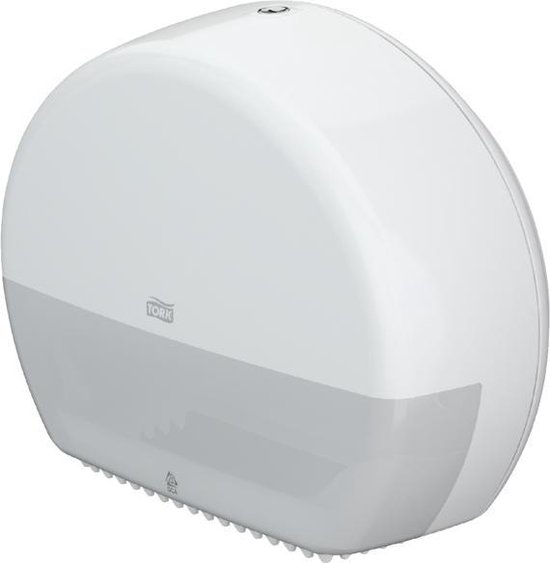 Toiletpapierdispenser Tork T2 Elevation Jumbo klein zwart 555008