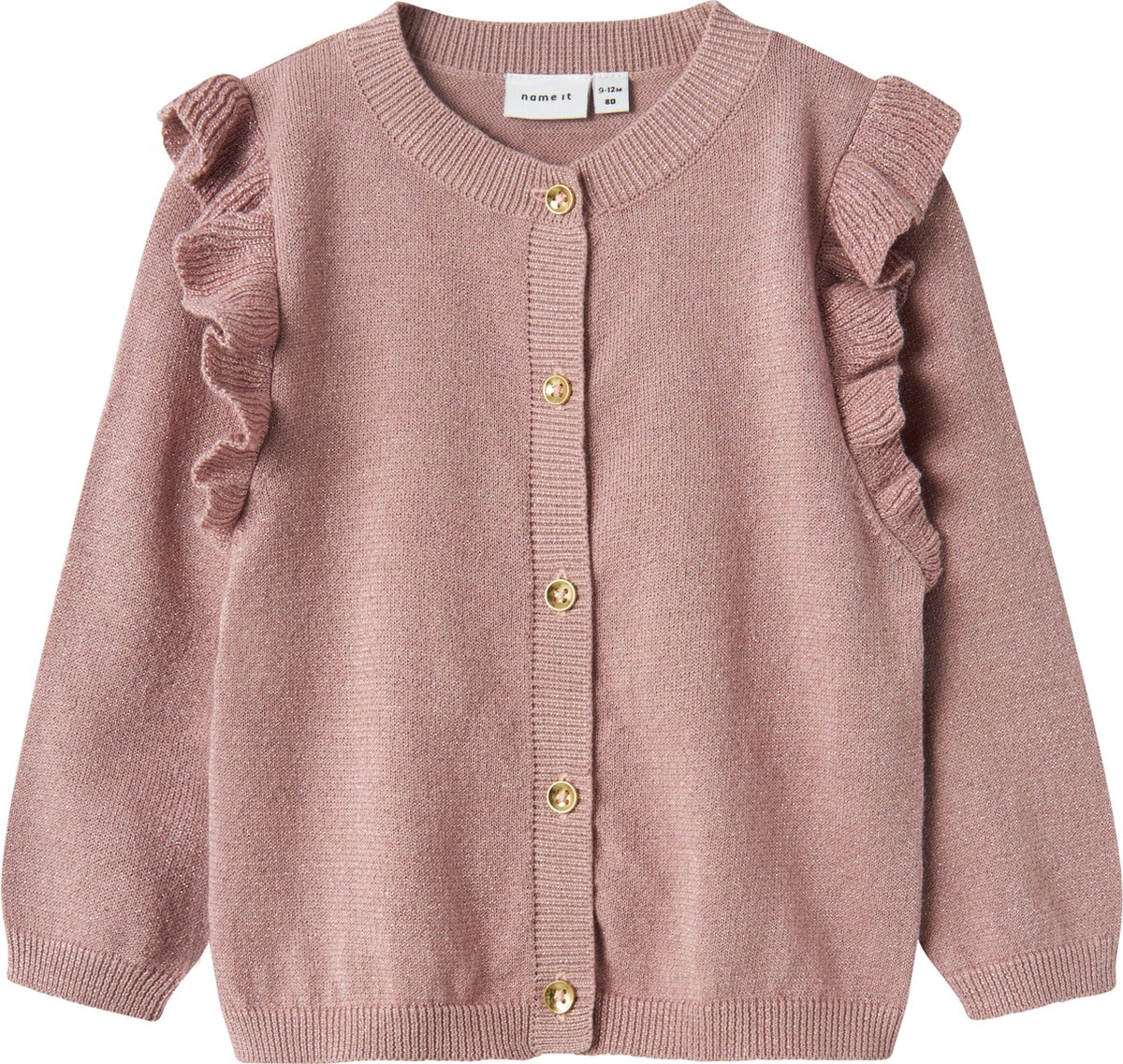NAME IT - NMFABINNE LS KNIT CARD NOOS - Meisjes - Cardigans