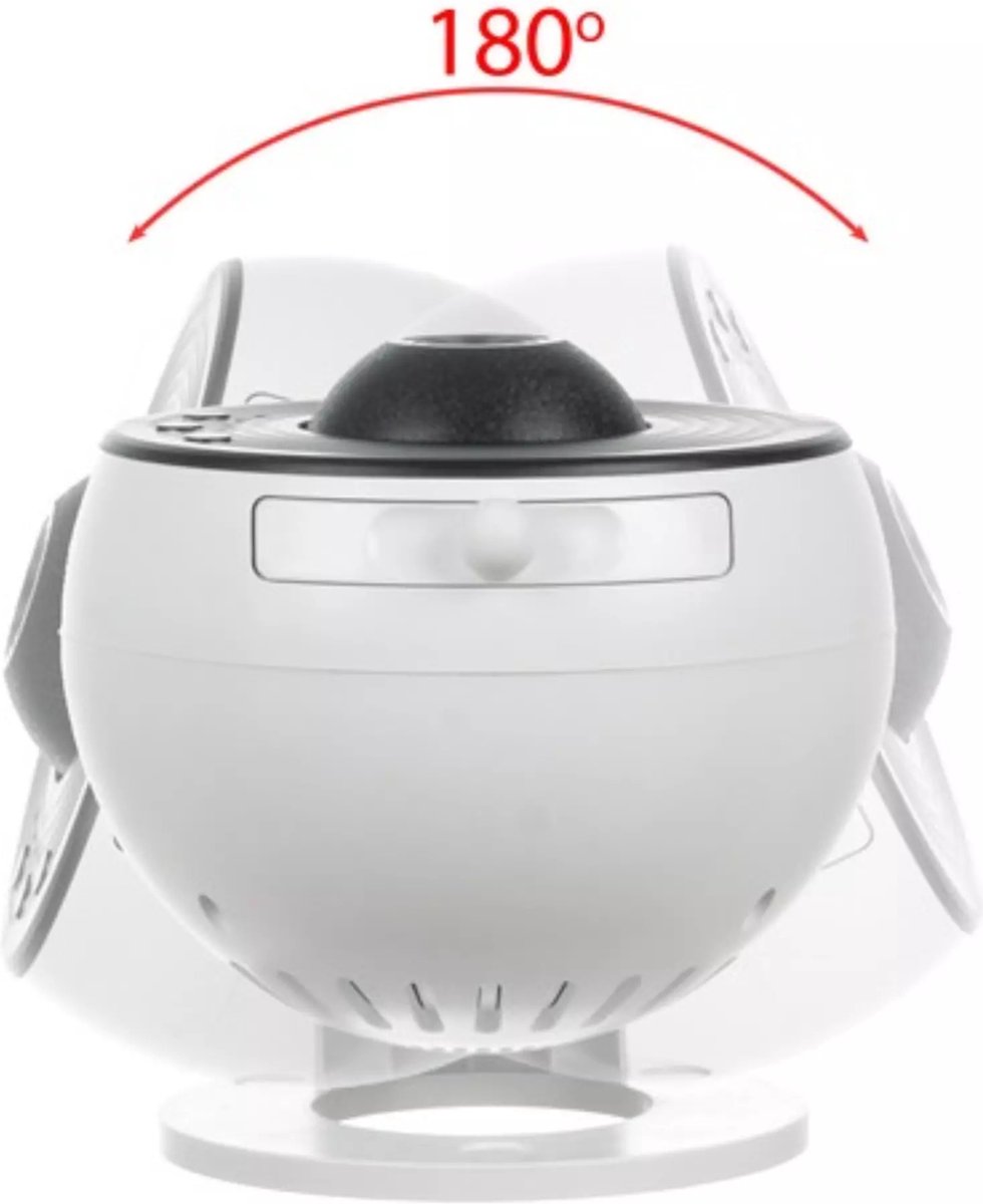 Izoxis LED Galaxy Projector - 360° Ruimte Projectie met Timer & Focus – foto 7
