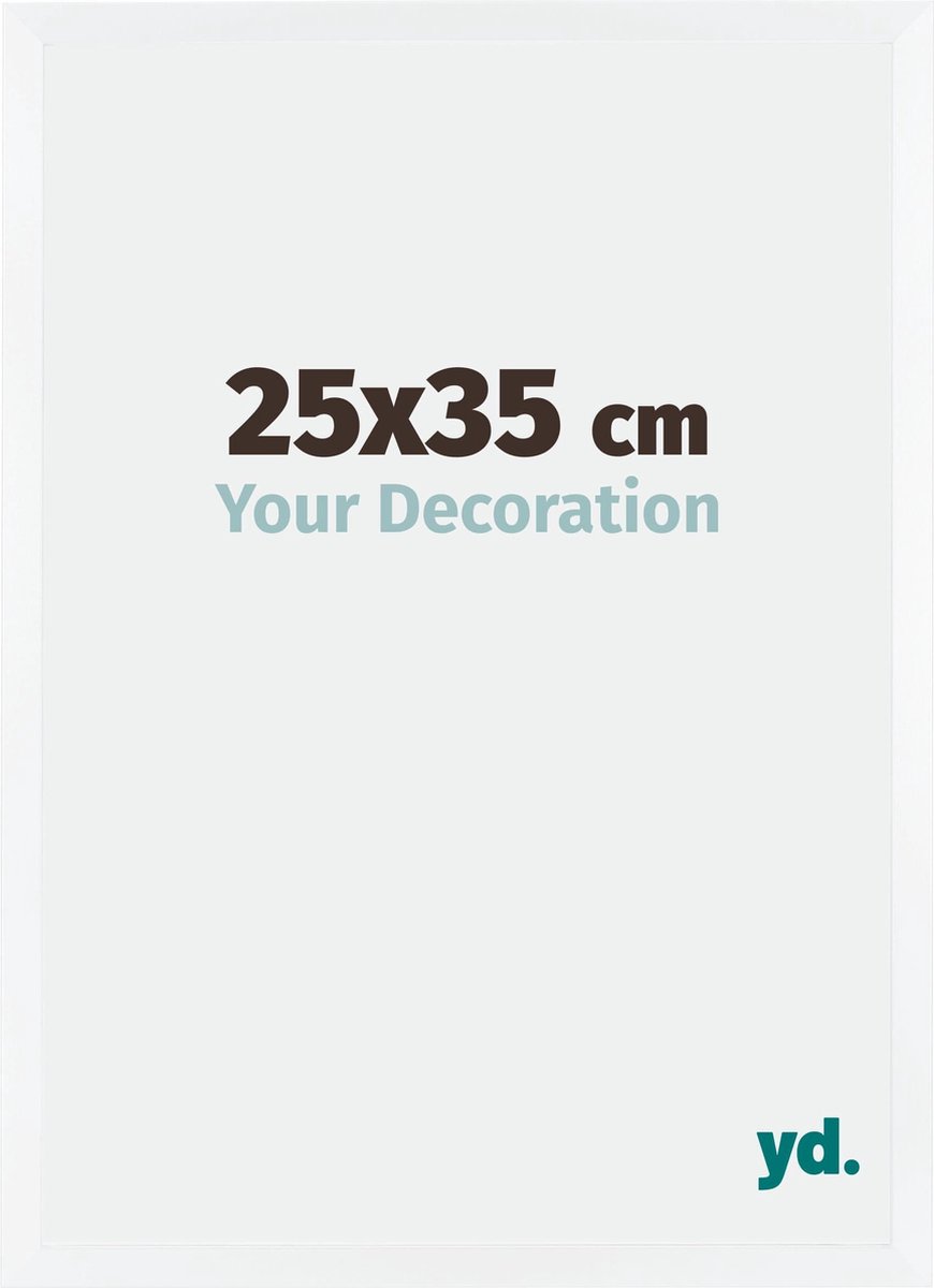yd. Your Decoration - Fotolijst 25x35 cm - MDF - Wit Mat - Catania