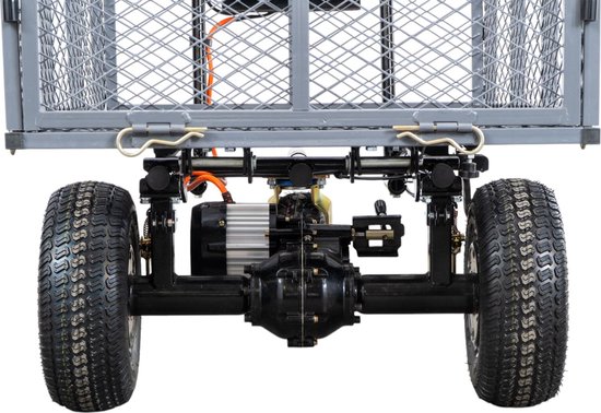Elektrische kruiwagen 300 kg met lithium accu 6 Ah Torros EP250G van Merkloos	 — afbeelding 5