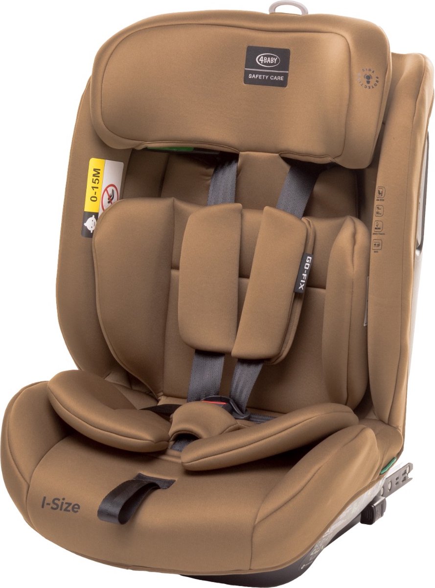 Image of 4Baby Go-Fix Mokka 76-150 cm i-Size Autostoel