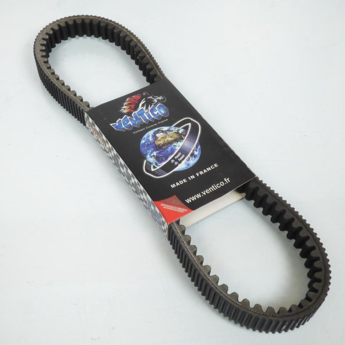 Courroie de transmission Ventico pour Scooter Aprilia 500 Atlantic 2001 à 2020 F1003ST / 1038x27x14mm Neuf