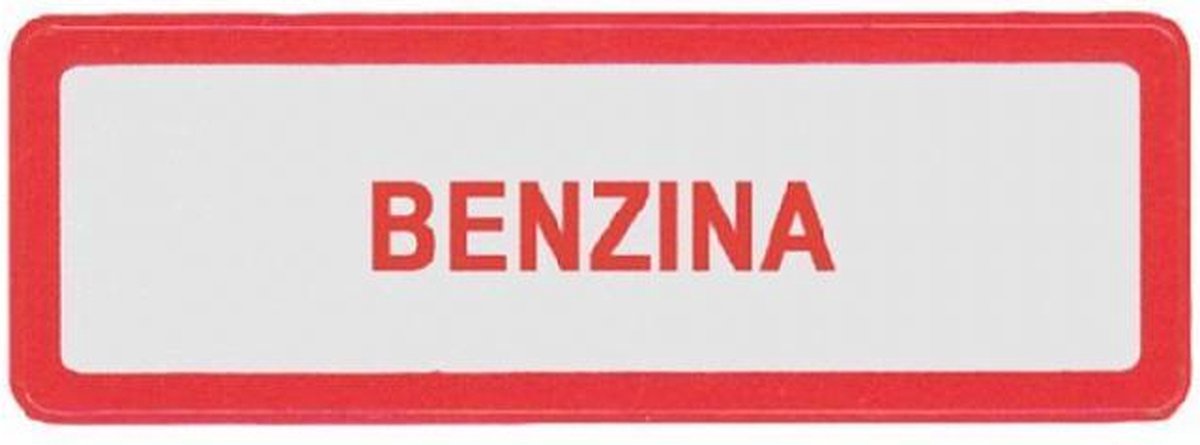 autocollant stickers rms pour auto piaggio benzina / rood / par 10 nieuw