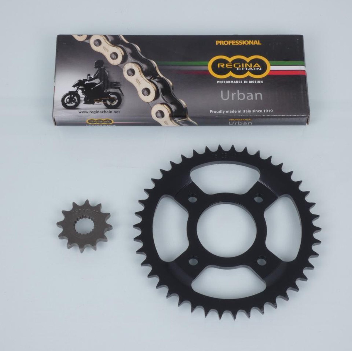 Kit chaîne Regina pour moto MASH 125 Seventy Five 2013 à 2019 12x42 P428 Neuf