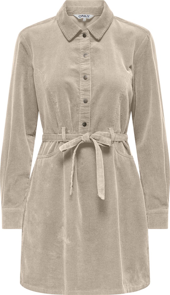 ONLY - ONLNESSA L/S CORD DRESS CC PNT - Dames - Mini jurken