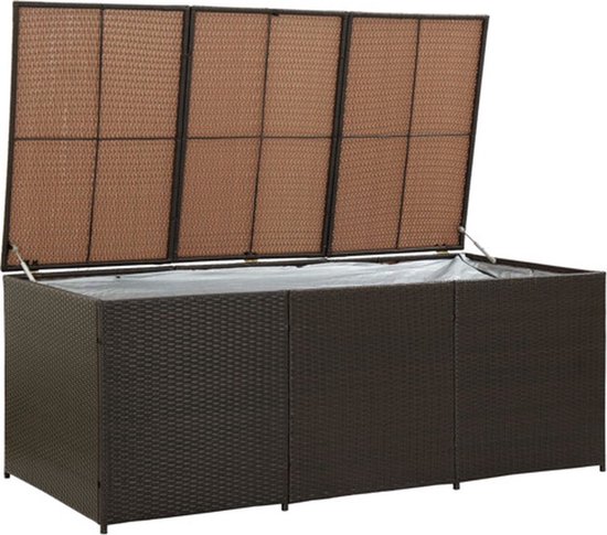 Tuinbox 270L opbergkist - 107x51x54 cm - antraciet