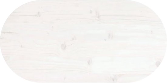 vidaXL-Tafelblad-ovaal-70x35x2,5-cm-massief-grenenhout-wit
