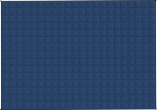 Couverture lestée The Living Store - Blauw - 155x220 cm - 11 kg