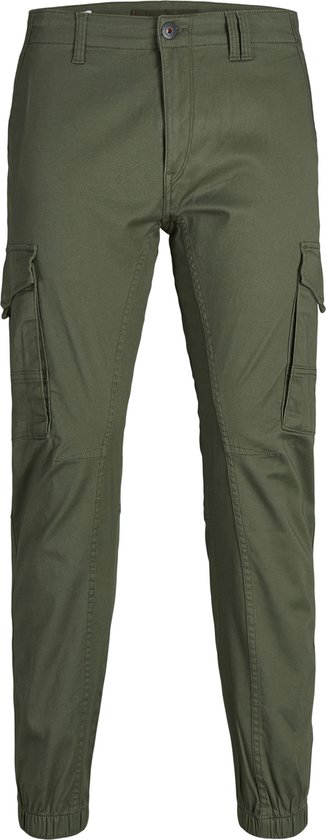 JACK&JONES PANTS STUDIO JPSTPAUL FLAKE CARGO OLIVE NIGHT NOOS Regular Fit