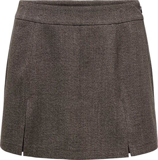 Only Onlelly -dell Hw Pleat Skort Black White Pepper | Bruin | Maat: 36