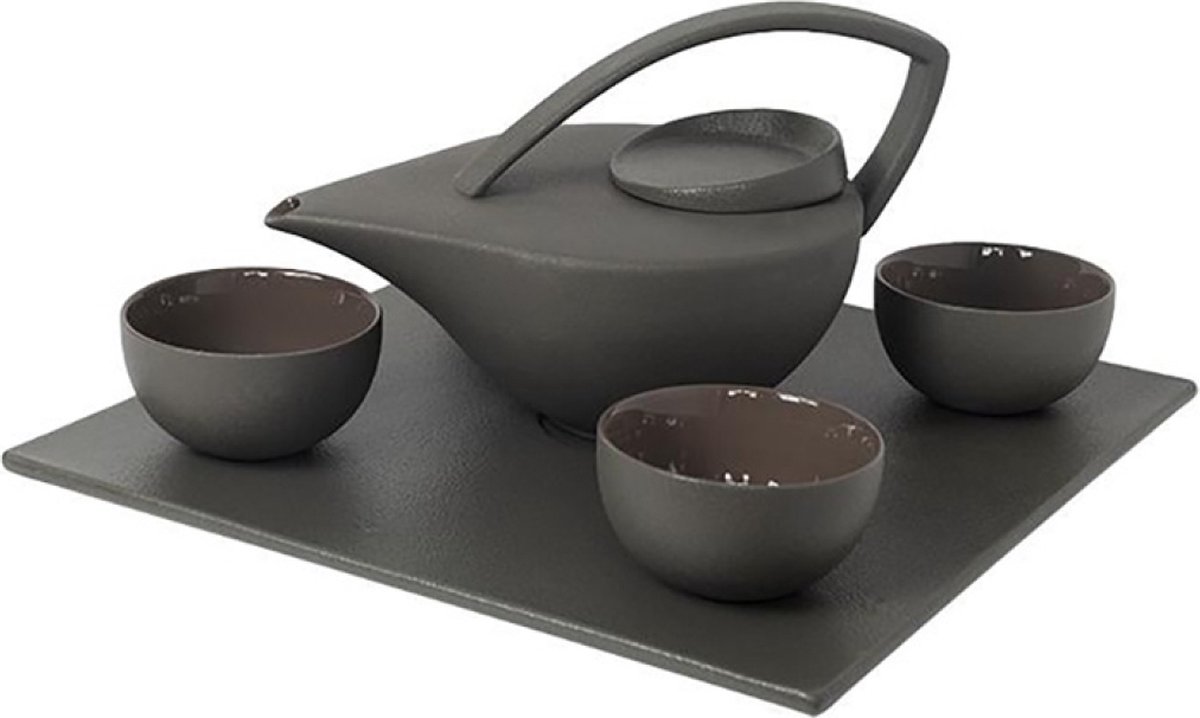 OHNO - Woonaccessoires - Selena Teapot Theepot - Grijs
