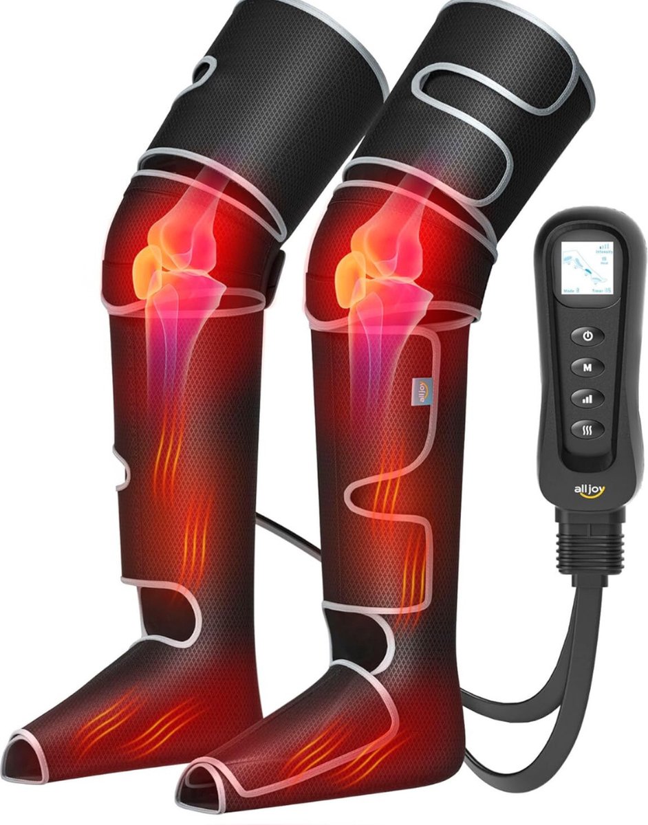 Beenmassage Apparaat - Voetmassage Apparaat Bloedsomloop - Spier Herstel - Zwart
