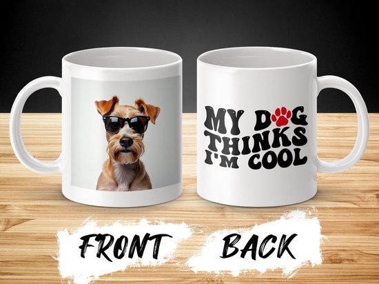 Namufeitrade Grappige kersttrui voor dames met kerst-hondenprint, ronde hals, vakantiestrui met lange mouwen, # 15, XL