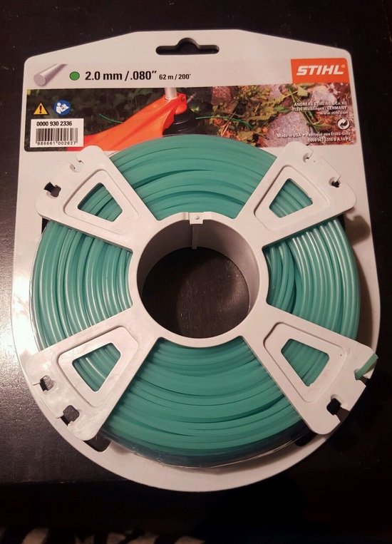 Stihl Maaidraad rond Ø 2,0 mm x 60,0 m Groen - 9302336 - 00009302336 van Stihl — afbeelding 3