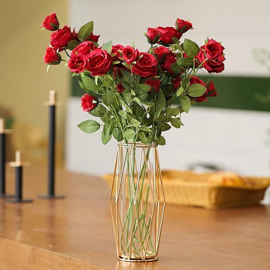 Handbeschilderde Vaas voor Woonaccessoires