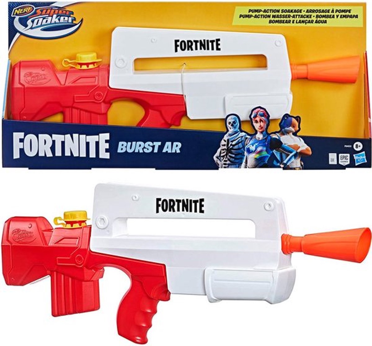 NERF SuperSoaker Fortnite Burst AR - Blaster (Duurzame verpakking) — afbeelding 11