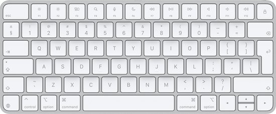 Apple Magic toetsenbord Universeel USB + Bluetooth QWERTY Engels Wit