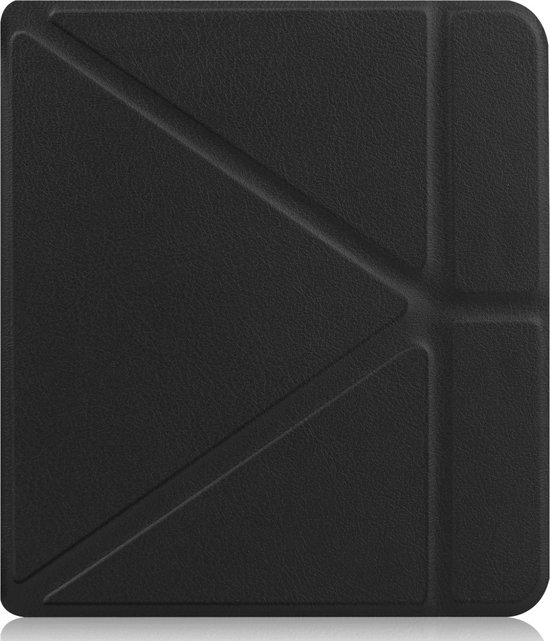 e-Reader Hoesje Origami Book Case met Wake/Sleep-functie - Kobo Sage Hoesje - Zwart van Merkloos — afbeelding 2