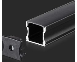 V-TAC VT-8110 LED-stripverlichting - Montageset - IP20 - Zwart