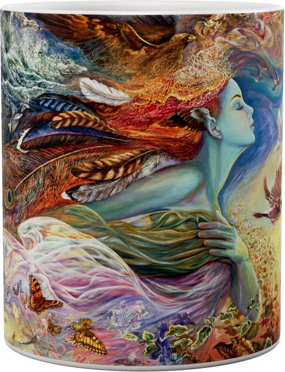 Josephine Wall Fantasy Art - Spirit Of Flight - Mok 440ml 440