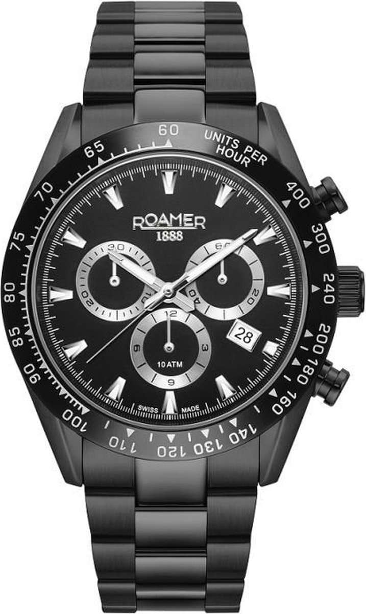 Roamer Monza 100 Chrono 850837-44-55-20 horloge - Mannen