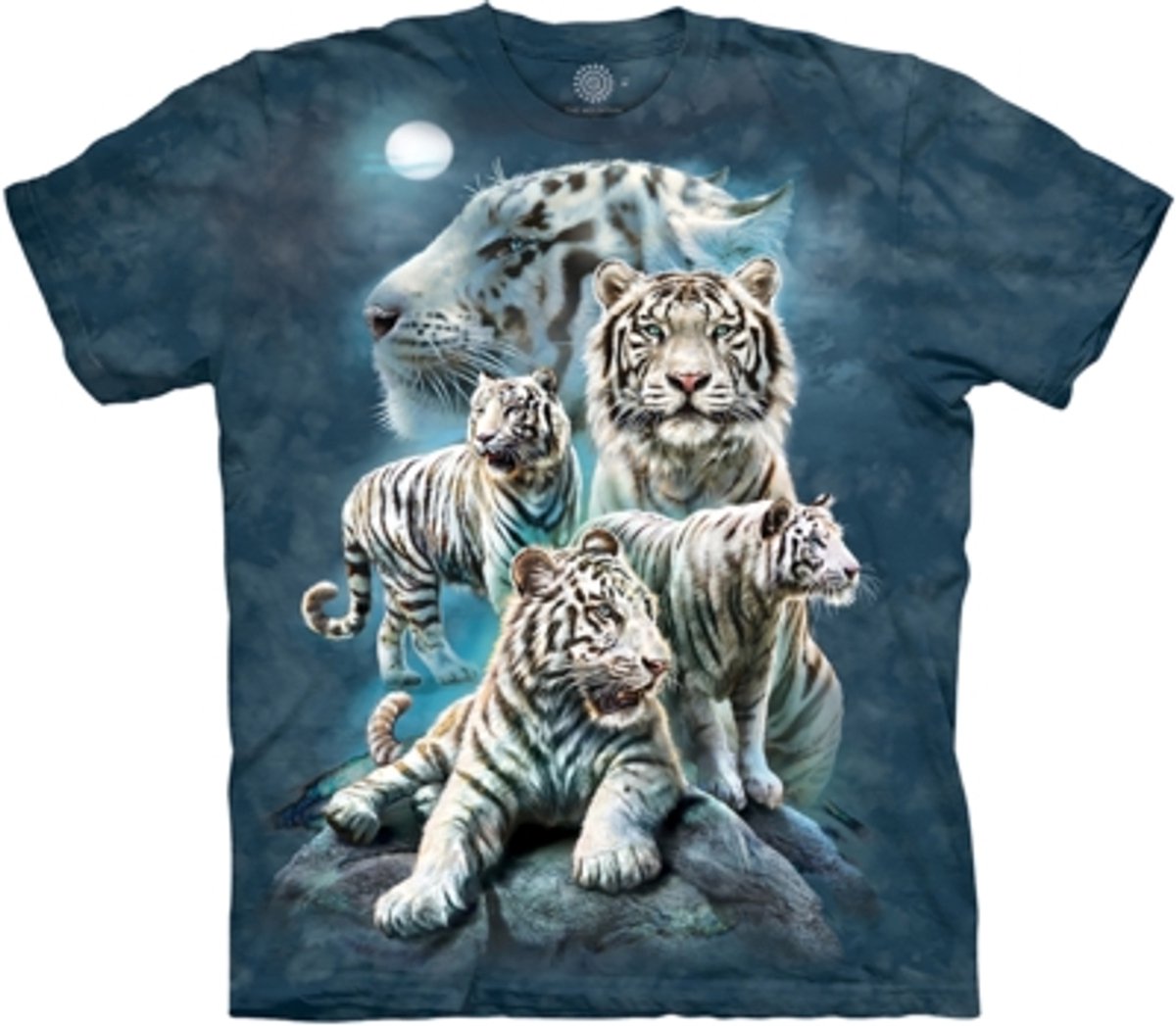 T-shirt Night Tiger Collage L
