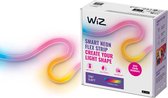 WiZ LED strip - Neon Flex - 3 meter - RGBIC - Makkelijke installatie - Gekleurd en Wit licht - Vorm zoals jij wilt - Inclusief adapter van 12V