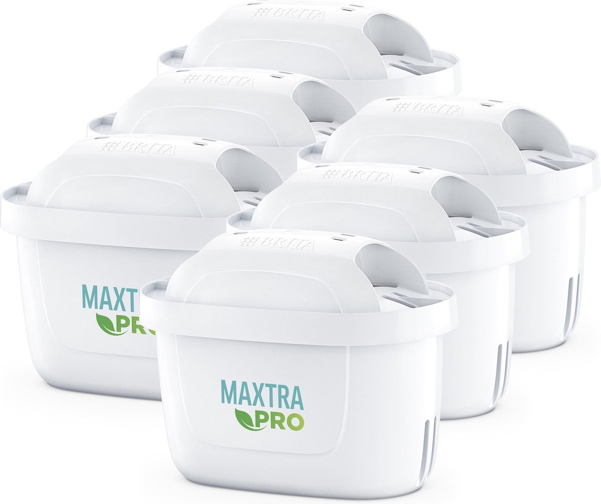 Brita Maxtra Pro All In One Waterfilterkan 6 Eenheden Transparant