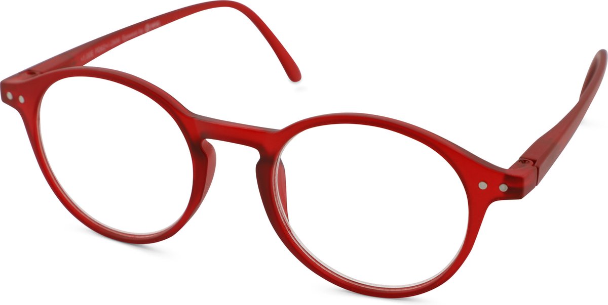 Lunettes De Lecture Carolina Rouge +2.00 Par El Charro - Verres Asphériques Anti-reflets, Design Bold Pour Femme