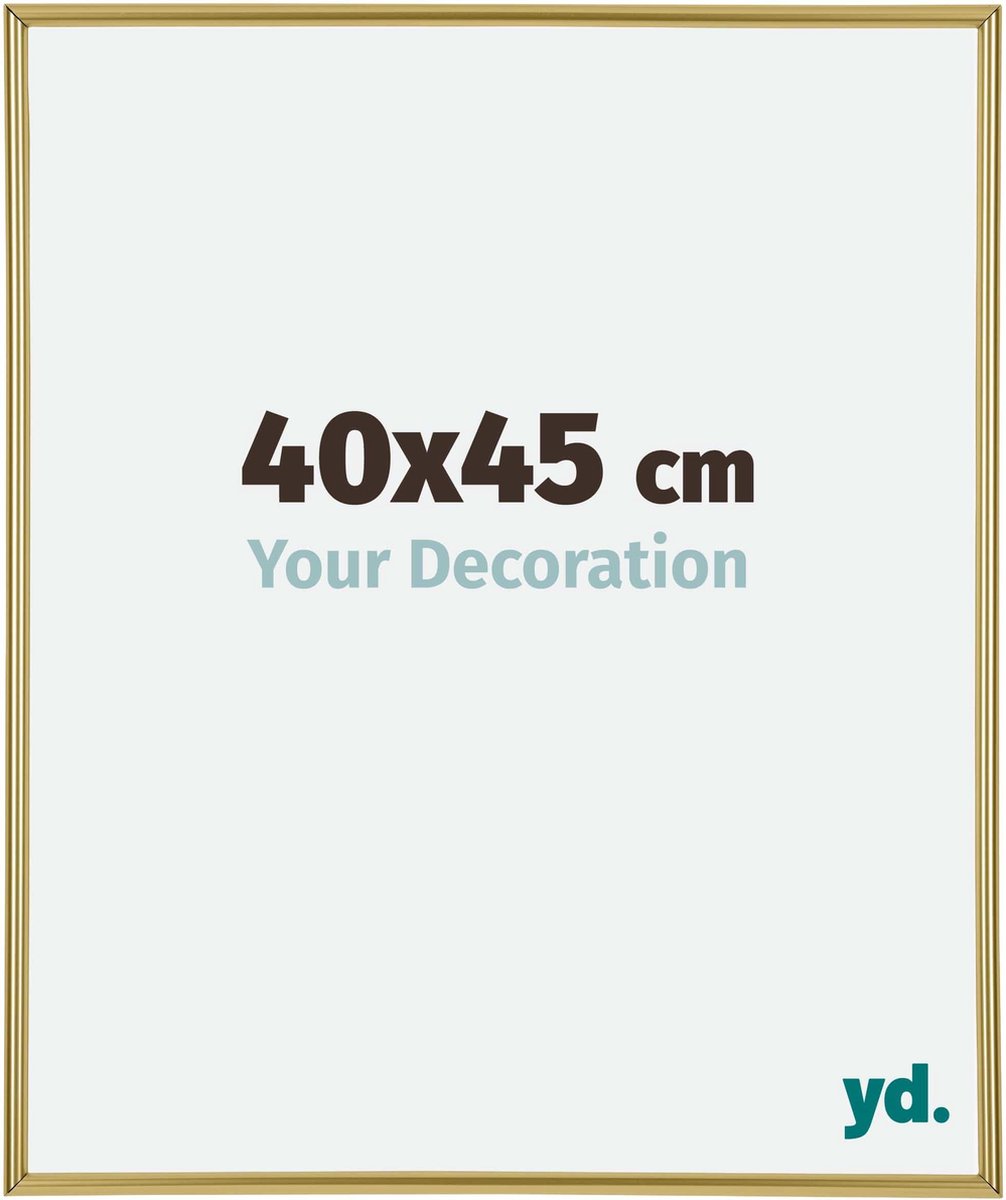 yd. Your Decoration - Fotolijst 40x45 cm - Kunststof - Goud - Annecy