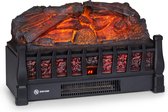 Klarstein Elektrische Haard, Elektrische Verwarming voor Woonkamer & Binnenruimtes, Elektrische Haard met LED-vlammen, Haard met App-bediening, Ventilatorkachel met Timer, Instelbare Thermostaat, Verwarming 1800 W