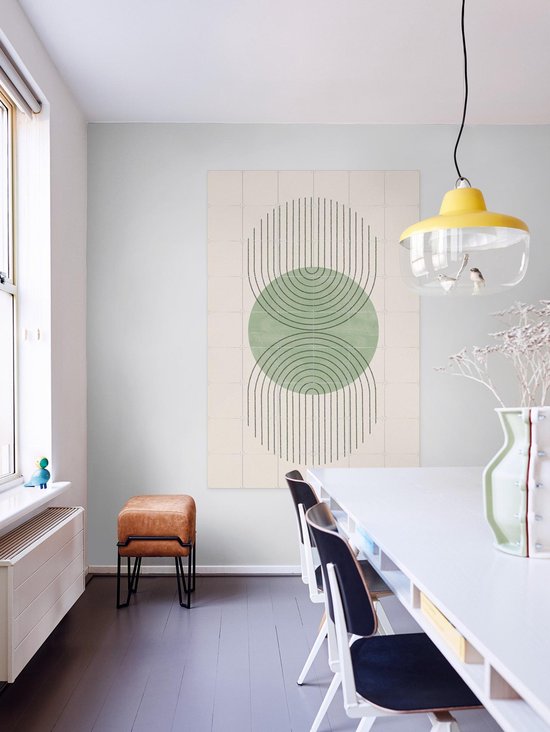 IXXI Perfect Point Green - Décoration murale - Abstrait - 80 x 60 cm