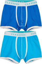 Claesen's - Boxer 2-pack Cobalt Blue - Maat: 146