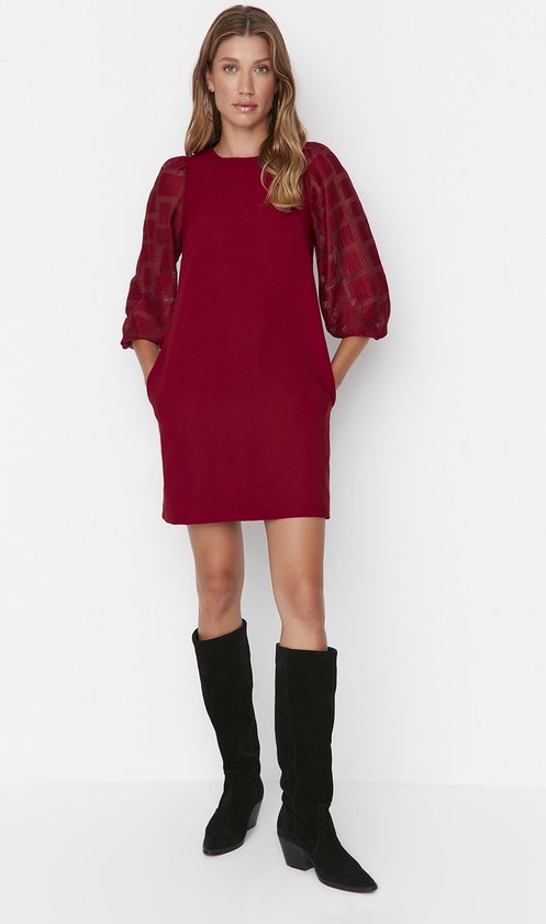 Essentials Dames fleece blouse mouw ronde hals