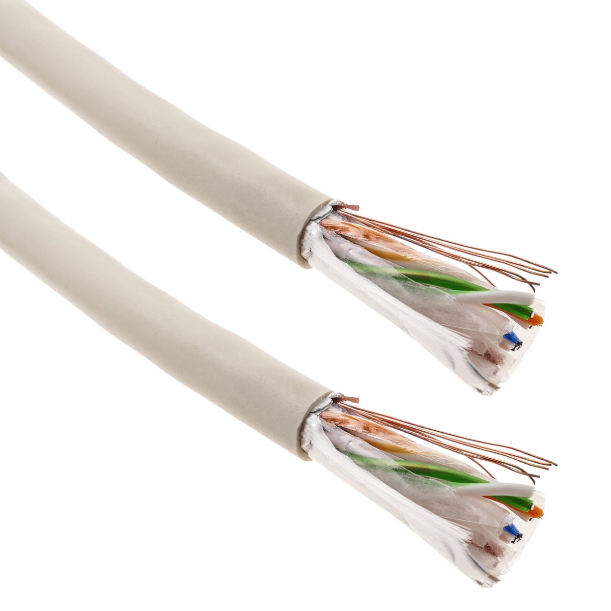 BeMatik - Spoel kabel FTP categorie 6 24AWG star grijs 100m