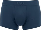 HUGO BOSS trunk (1-pack) - heren boxer kort microfiber - blauw - Maat: L