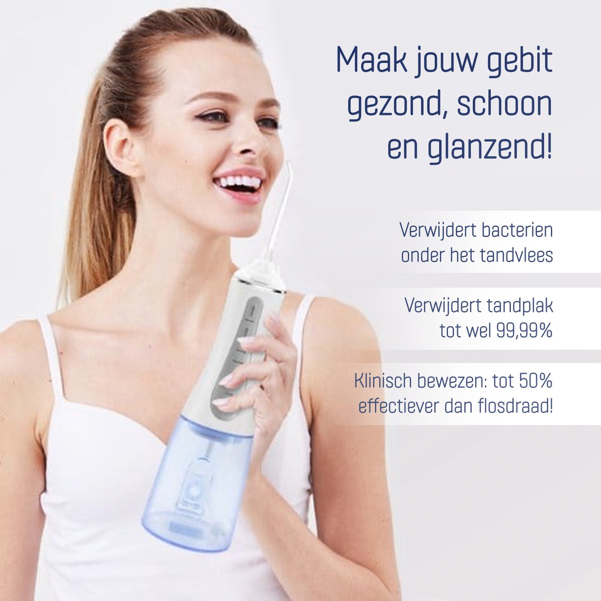 Waterflosser - Monddouche Waterflosser - Elektrische Waterflosser - Orale  Hygiëne -... | bol