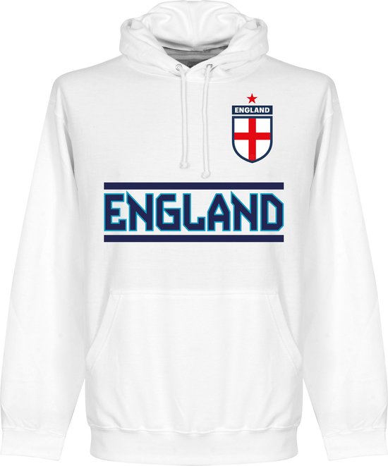 Engeland Team Hoodie - Wit - L