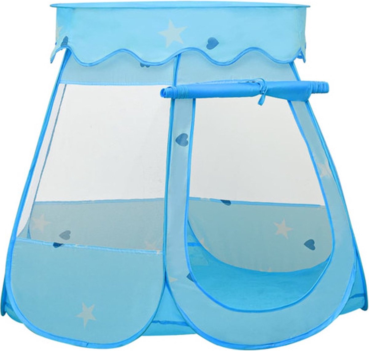 vidaXL Kinderspeeltent 102x102x82 cm blauw