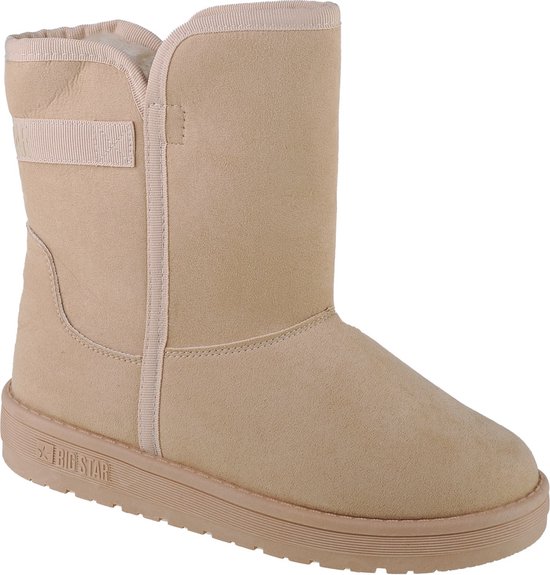 Big Star Snow Boots KK274617, Vrouwen, Beige, Sneeuw laarzen,Laarzen, maat: 37