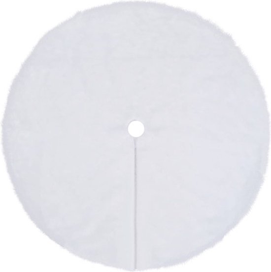 vidaXL - Kerstboomrok - Wit - 150 - cm - Imitatiebont