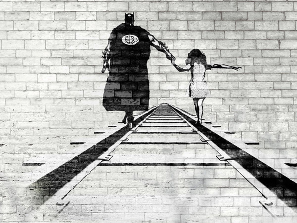 Fotobehang - Superhero.