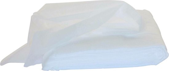 Chiffon vadrouille polypropylène 20 grammes 25x60 cm blanc 1000 pièces