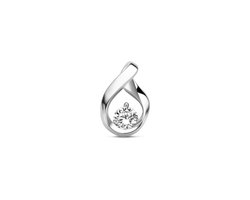 Zilver Gerhodineerde Hanger zirkonia 1333720