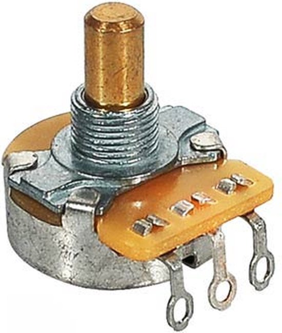 1MEG potentiometer, .375" length bushing, solid shaft