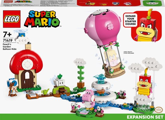 LEGO Super Mario 71419 Uitbreidingsset: Peach' tuin ballonvaart